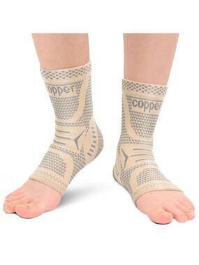 New Copper Infused Ankle Brace for Sprained Ankle, Ankle Compression